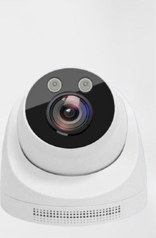 Dome Wifi Kamera 1080P Hd Çift Yönlü Ses Ve Sensörlü Aydınlatma Hafıza Kartı Dahildir Hediyelidir