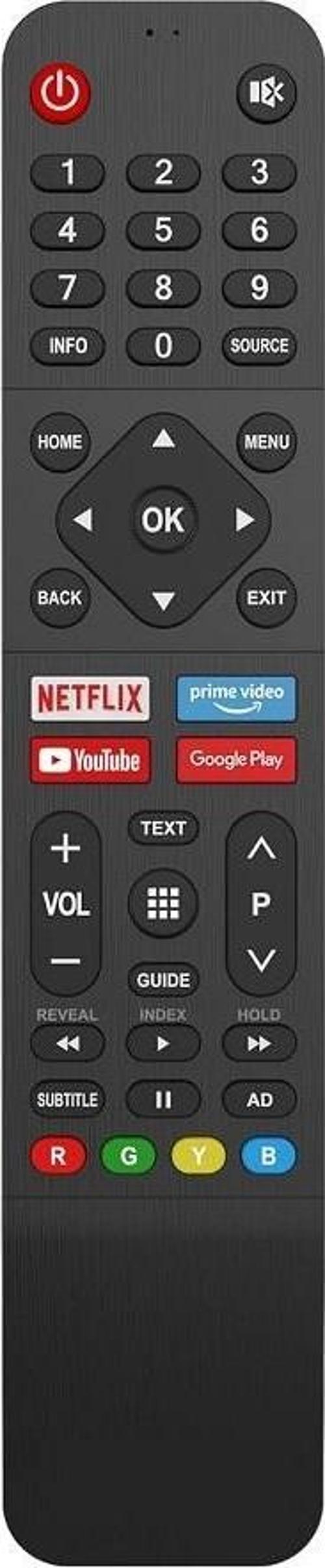 32 GFH 6930 İle Uyumlu Android Led Tv Kumandası