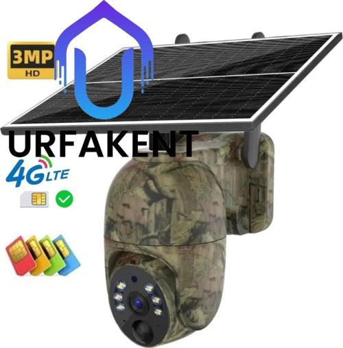 Full Hd 4G Solar Sim Kartlı Mini Kamuflaj Kamera