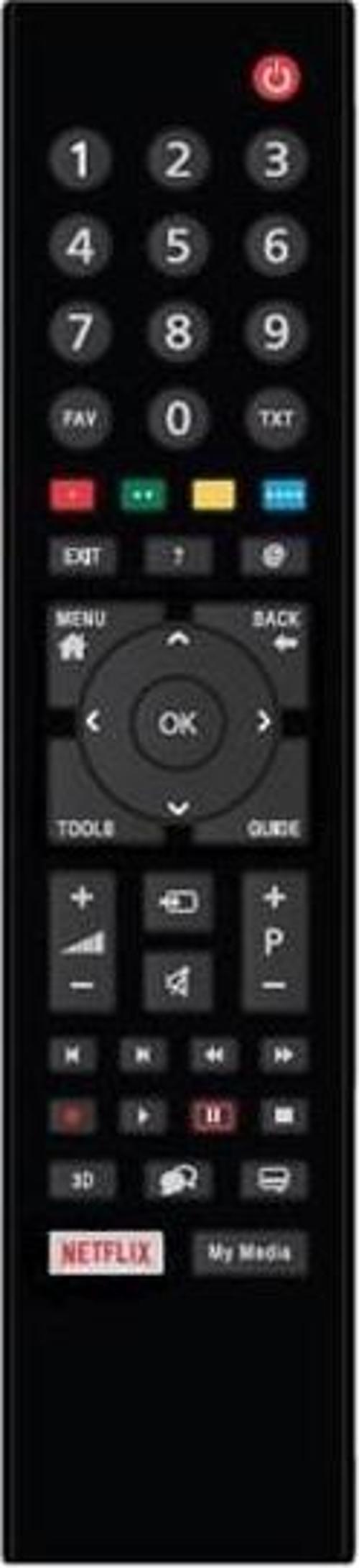 Toronto 32 CLE 6645 AL İle Uyumlu Smart Led Tv Kumandası