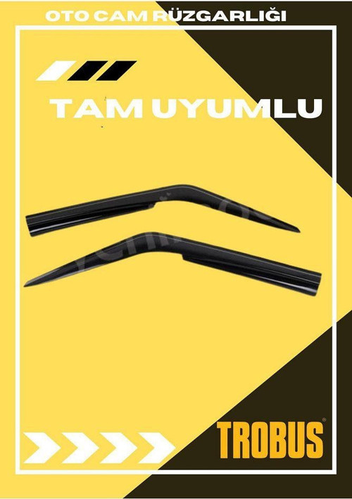 Citroen Nemo Tüm Yıllar Tüm Kasalar Tam Uyumlu Mügen Cam Rüzgarlığı 2li