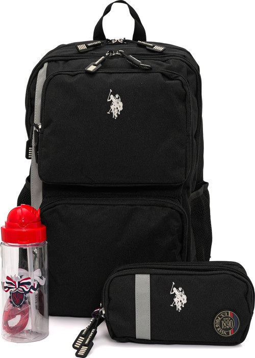 U.S. Polo. Assn. Unisex Okul Çanta Seti PLSET240060705
