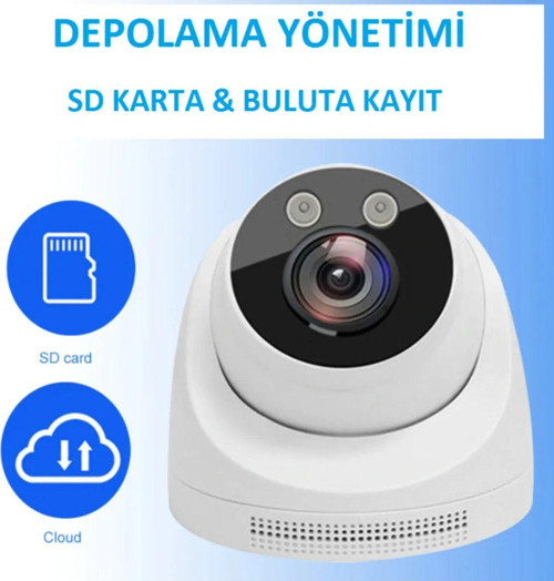 İcsee Dome Wifi Kamera 1080P Hd