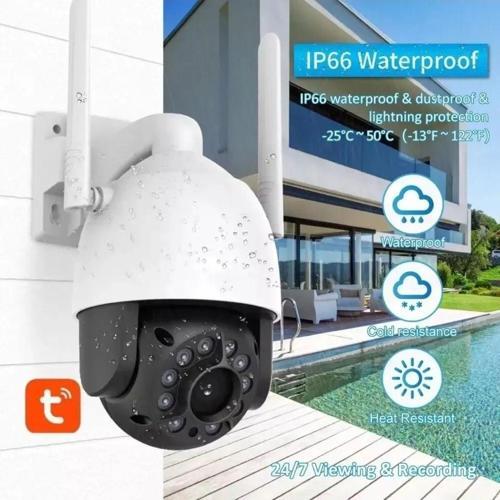 Tuya Smart 3Mp 1080P Akıllı Güvenlik Kamerası(Hafıza Kartı Dahildir)