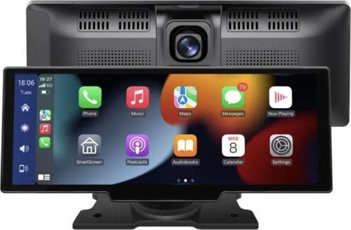4K Çift Kameralı Apple Carplay Ve Android Auto Multimedya(Hafıza Kartı Dahildir) Uyumlu