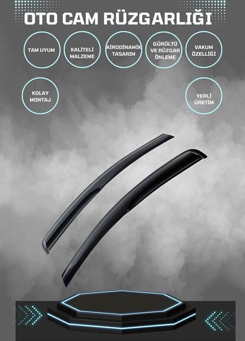 Iveco Daily Kamyonet 2012 Cam Rüzgarlığı 2li Takım