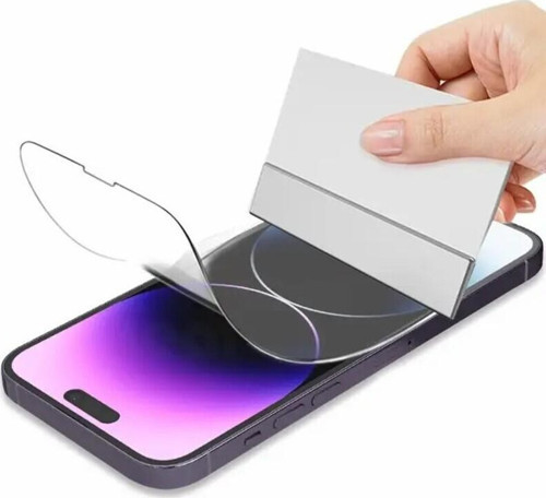 Apple iPhone 15 Pro Ekran Koruyucu Nano 9H 0.3mm Esnek Mat