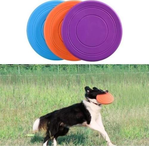 Silikon Frizbi Köpek Oyuncağı