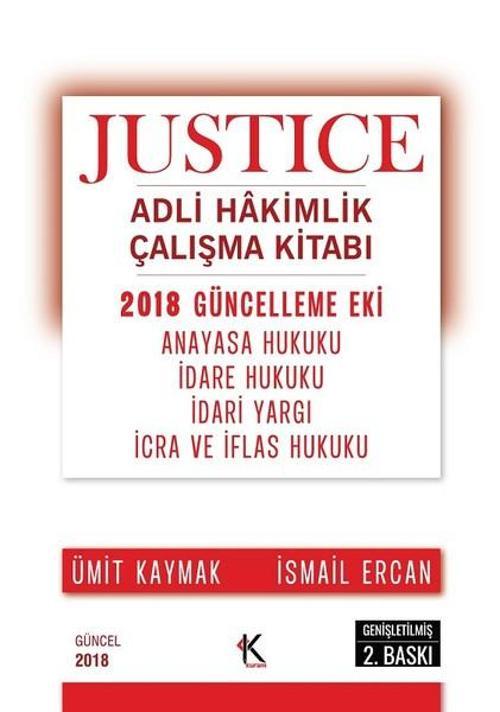 Justice-Adli Hakimlik Çalışma Kitabı-2018 Güncelleme Eki