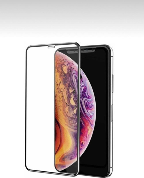 Apple Iphone 11 Pro Max Full Tam Kaplayan Temperli Kirilmaz 9H Sert Cam Ekran Koruyucu