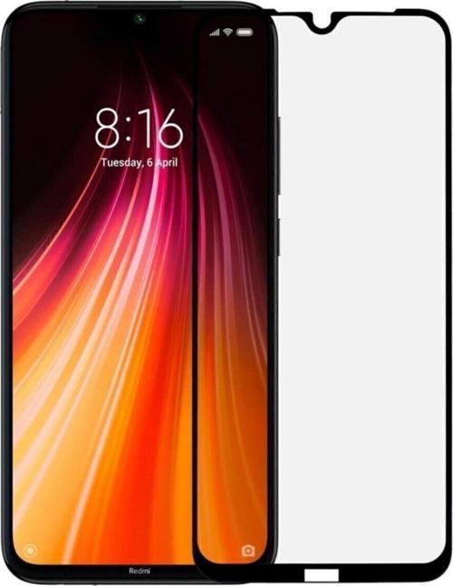 Xiaomi Redmi Note 8 Siyah Seramik Nano Ekran Koruyucu Tam Kaplayan Kırılmaz Esnek Cam