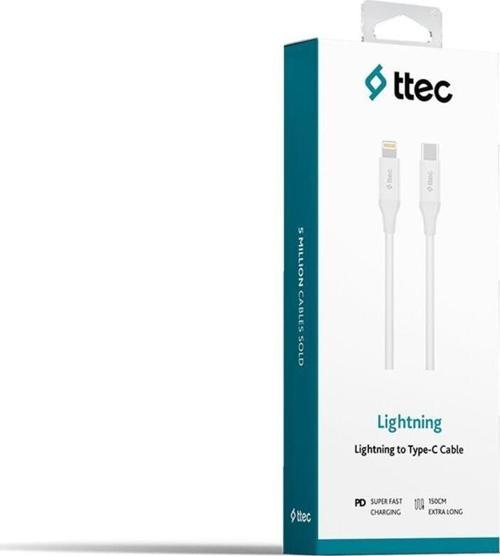 Type-C - Lightning Hızlı Şarj Kablosu 150Cm