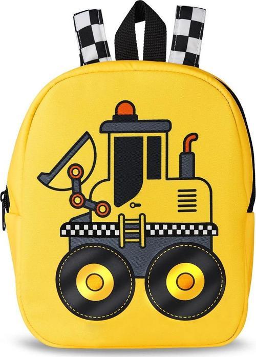 Buldozer Erkek Çocuk Okul Sırt Çantası