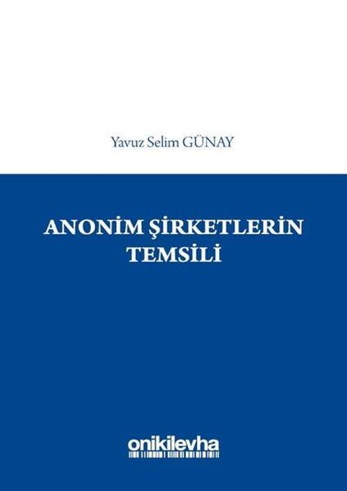 Anonim Şirketlerin Temsili