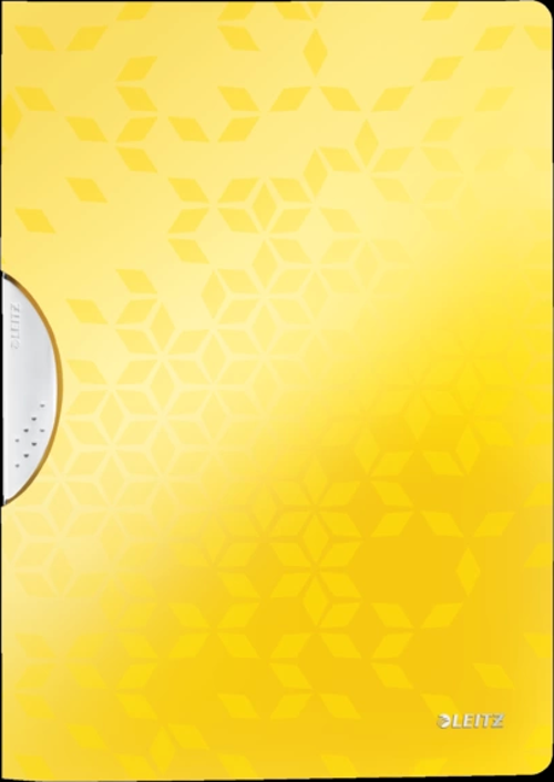 4185 WOW ACTİVE COLORCLİP SIKIŞTIRMALI DOSYA METALİK SARI