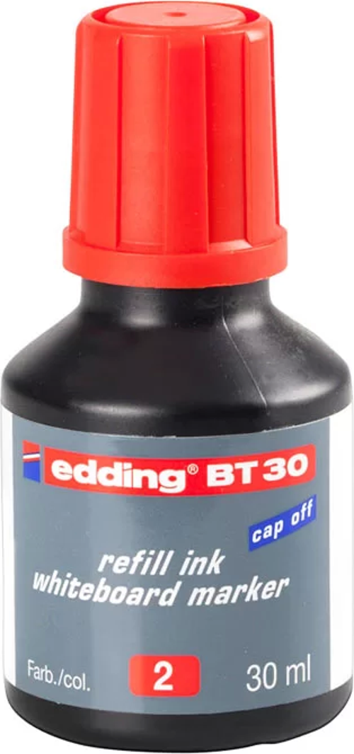 BT 30 TAHTA KALEM MÜREKKEBİ KIRMIZI 30ml