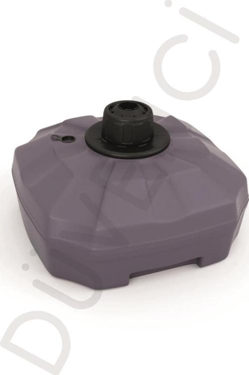 Plastik Gri Şemsiye Bidonu 42 Litre