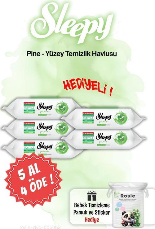 5 AL 4 ÖDE Pine Çam Ferahlığı Islak Havlusu ve ROSIE