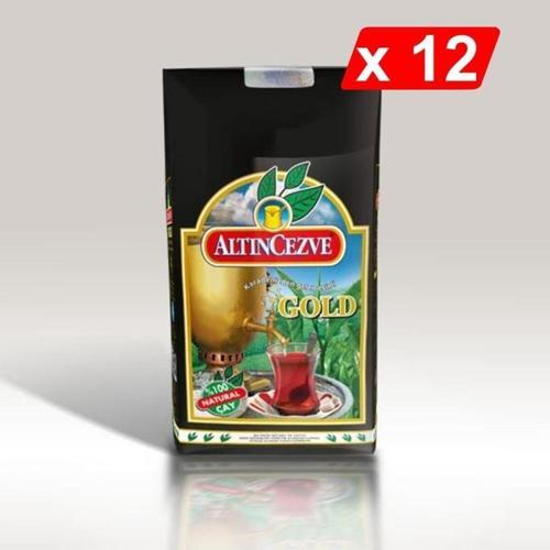 Gold Siyah Dökme Çay 1 KG x 12 Adet