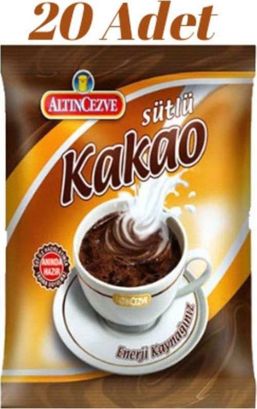 Sütlü Kakao 250 gr - 20 Li Paket