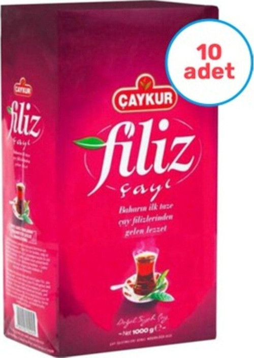 Çaykur Filiz Çay 1000 gr X 10 Adet