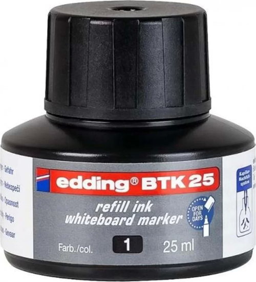 BTK 25 TAHTA KALEM MÜREKKEBİ SİYAH 25ml