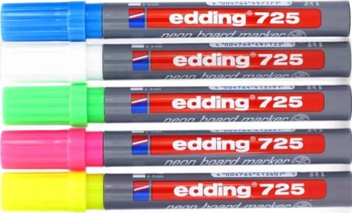 725 Neon Beyaz Tahta Kalemi