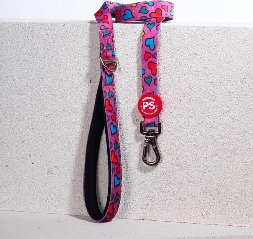 Hearts Köpek Gezdirme Kayışı 120 cm x 2 cm