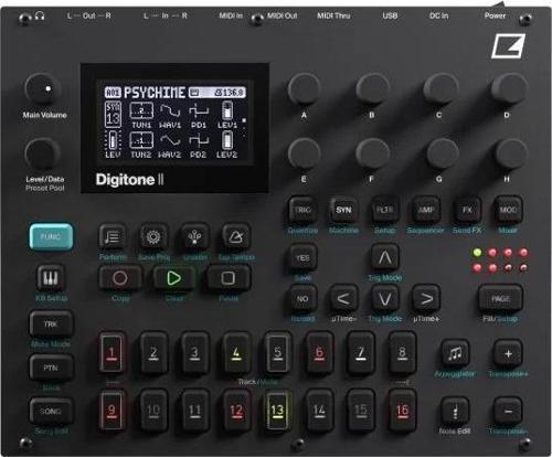 Digitone II 16-Track Polyphonic Digital Synthesizer
