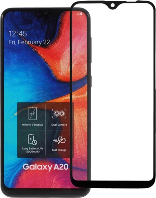 Samsung Galaxy A20E 3D Full Kaplama Kırılmaz Cam Ekran Koruyucu-(5775) - Gms4788-2769