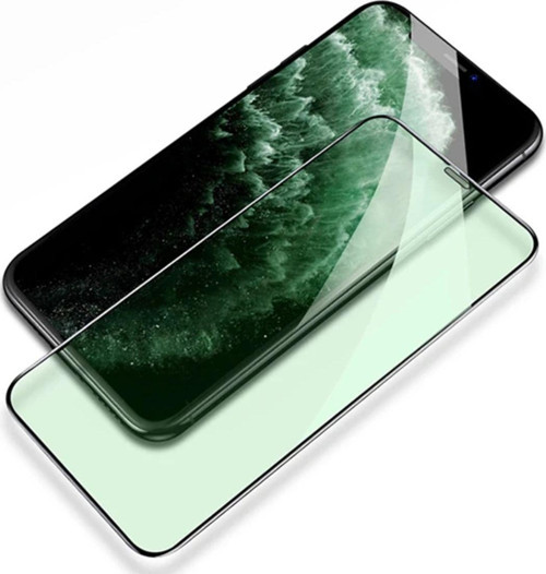 Ally İphone 11 Pro-Xs 5.8 Anti -Blue Green Light Göz Korumalı Tempered Full Ekran - Gms8306-8353