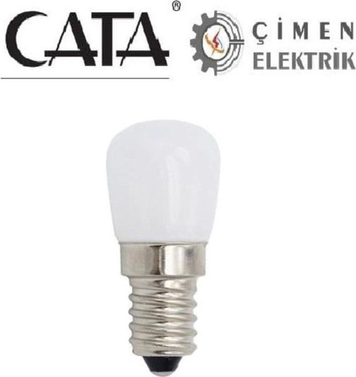 Ct 4261 Cata 2 W Buzdolabı Led Ampul Günışığı 3000K E14 Duy
