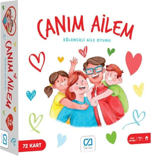 Caoyn-6025 Canım Ailem Kutu Oyunu