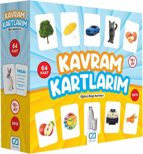 402 Cakrt-5175 Kavram Kartlarım - Ca Games