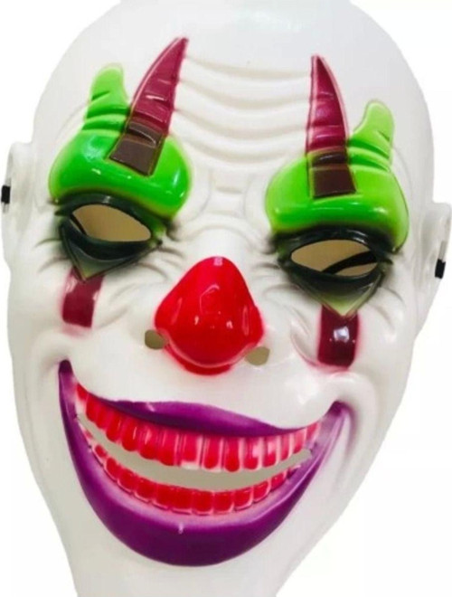 Psikopat Palyaço Temalı Joker Maskesi