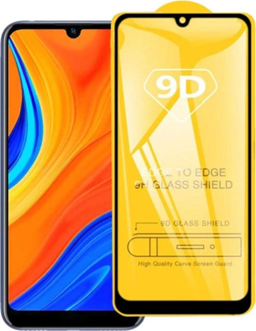 Ally Huawei Y6S (2019) 9D Full Glue Tempered Cam Ekran Koruyucu-(5775) - Gms9945-9743
