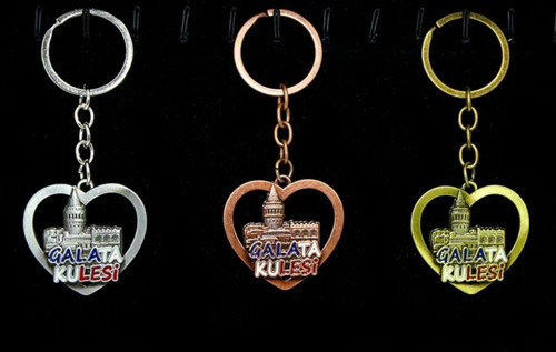Metal Galata Kulesi Anahtarlık Alk2209 - Gms5337-4313