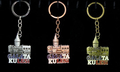 Metal Galata Kulesi Anahtarlık Alk2212 - Gms6021-3233