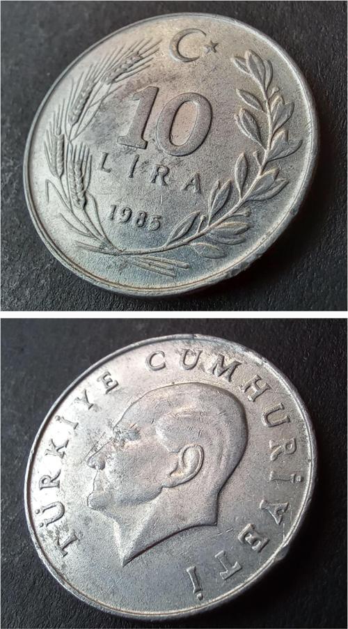 399636817d86818166 1985 10lira ÇA+ eski madeni para
