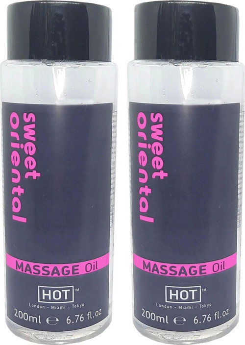 Sweet Oriental Aromalı €Rotik Aromaterapi Masaj Yağı 400Ml X 2 Adet