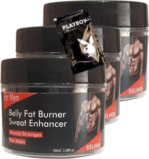 Belly Fatburner Yağları Eritmek İçin Masaj Bakım Kremi 3X100 Ml+1 Adet Jel İle