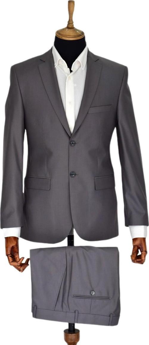 Erkek Gri Takım Elbise Klasik SO-932-935-06