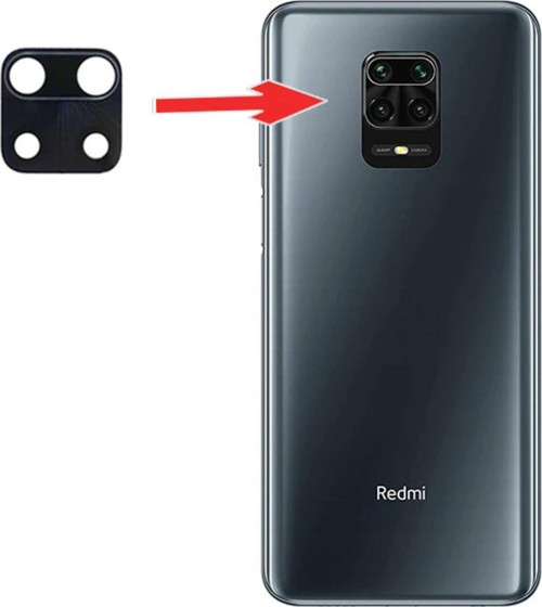 Xiaomi Redmi Note 9 Pro/ Note 9S 3D Full Tempered Cam Kamera Koruyucu-(5775) - Gms7389-9821