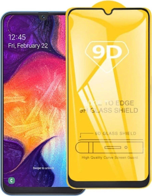 Sm Galaxy A20S 9D Full Glue Tempered Cam Ekran Koruyucu-(5775) - Gms8829-9075