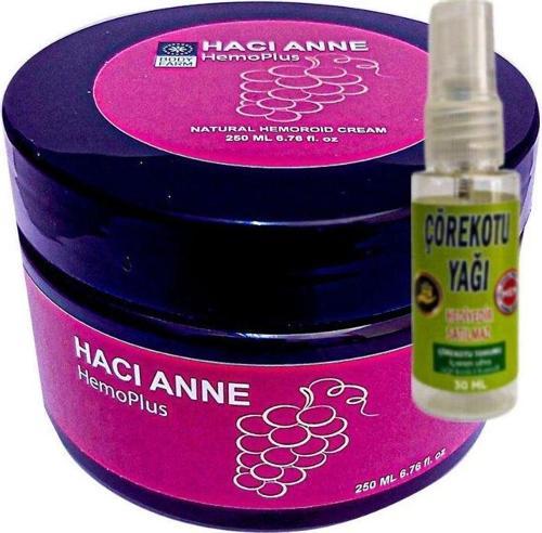 Hacı Anne 200 Ml Hemeroid Ba.Sur Kremi+30 Ml Çörek Otu Yağı İle