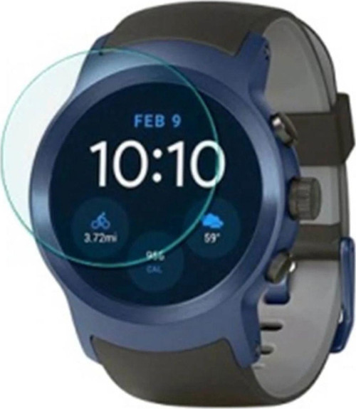 Lg Watch Sport Cam Kırılmaz Cam Ekran Koruyucu-(5775) - Gms7920-9113