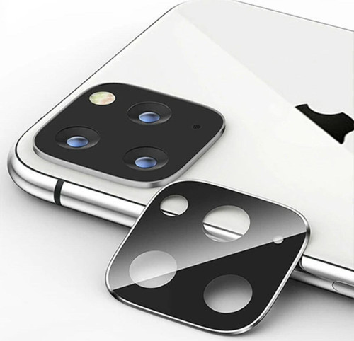 İphone 11 Pro/ 11 Pro Max 3D Kamera Koruyucu Cam+ Metal Lens-(5775) - Gms6166-2596