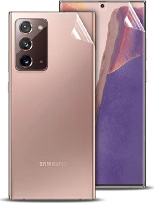 Sm Galaxy Note 20 Film Ön Arka Full Koruyucu Membran Nano Hidrojel Koruyucu Set-(57 - Gms7265-9430