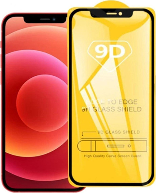 Ally İphone 12 Mini 9D Full Glue Tempered Cam Ekran Koruyucu-(5775) - Gms2509-4217