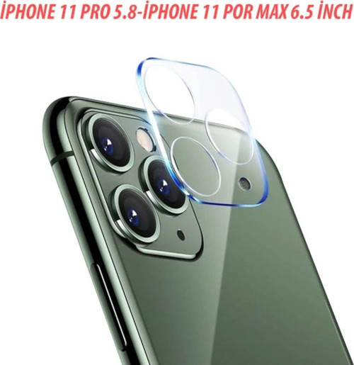 İphone 11 Pro 11 Pro Max Full Tempered Kamera Koruyucu Kırılmaz Cam-(5775) - Gms3745-2510